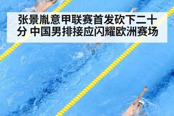 张景胤意甲联赛首发砍下二十分 中国男排接应闪耀欧洲赛场